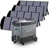Image de ALLPOWERS Générateur Solaire 4000W (R4000 + SP029 140W Panneau Solaire) - R4000+4PCS SP029 Panneau Solaire 140W