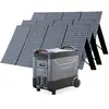 Image de ALLPOWERS Générateur Solaire 4000W (R4000 + SP037 400W Panneau Solaire) - R4000 + 3PCS SP037 Panneau Solaire 400W