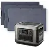 Image de ALLPOWERS 1800W Générateur Solaire R1500 avec PV100W - R1500 + 3PCS SF100 PV100W