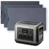 Image de ALLPOWERS 1800W Générateur Solaire R1500 avec PV200W - R1500+3PCS SF200 PV200W