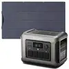 Image de ALLPOWERS R1500 Station électrique portable 1800W 1152Wh Batterie LiFeP04 - R1500 +SF100 Panneau Solaire 100W