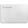 Image de Transcend StoreJet 25C3S Disque Dur Externe 1 To Argent TS1TSJ25C3S | Disque dur externe, une touche d'élégance, argent, extension de stockage pour Mac et MacBook