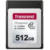 Image de Transcend 512Go Carte mémoire CFexpress 820 2.0, 1700Mo/s, Type B Gen3x2 4K