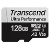 Image de Transcend 128Go USD340S Carte microSD, 160 Mo/s, microSDXC, U3, V30, A2