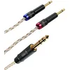 Image de Câbles casques Meze Furukawa PCUHD Jack 6.3mm plaqué Argent tressé (2,5 m)