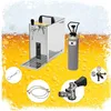 Image de ich-zapfe.de Kit complet   Distributeur de bière, tireuse à bière, caisse à bière, refroidisseur de débit PYGMY 25, refroidisseur à sec 1 conducteur, 35 l/h, robinet : combiné
