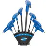 Image de Park Tool PH-1.2 Jeu de clés hexagonales à poignée P avec outil de support, bleu Taille unique