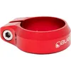 Image de Burgtec Collier de serrage pour selle Rouge 34,9 mm