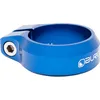 Image de Burgtec Collier de serrage pour selle Bleu foncé 36,4 mm