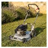 Image de Tondeuse Thermique Moteur Honda 201 cm³, Coupe Mulching 53 cm, pour 3000 m² - GRIN PM53A-HONDA