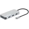 Image de Manhattan Station d'accueil USB-C 8 en 1 avec Alimentation électrique