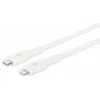 Image de Manhattan 394505 Câble de charge et de synchronisation USB-C vers Lightning® Blanc 0,5 m