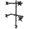 Image de Manhattan 461566 support d'écran plat pour bureau 81,3 cm (32") Pince Noir - Supports d'écrans plats pour bureau (Pince, 32 kg, 33 cm (13"), 81,3 cm (32"), 100 x 100 mm, Noir)