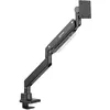 Image de Supporto da Tavolo per Monitor Singolo 17-57'' Con Molla a Gas in Alluminio Ultra Resistente Con Porte USB