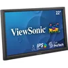 Image de ViewSonic TD2223 Moniteur à écran Tactile 22" Full HD, infrarouge 10 points, 5ms, 250 nits, VGA, DVI, HDMI, USB, haut-parleurs, design en présentoir, Noir
