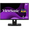 Image de ViewSonic VG2448a-2 moniteur SuperClear® IPS, VGA, HDMI, DisplayPort, 4x USB, haut-parleurs, pied ergonomique avec grand angle d'inclinaison, rotation horizontale dans les 2 directions, poignée de transport, sans bords sur 3 côtés