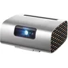 Image de ViewSonic M10 Projecteur laser intelligent RVB portable avec haut-parleur Harman Kardon, argenté