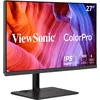 Image de ViewSonic VP2776T-4K Écran PC Professionnel 4K 27 Pouces, 100W Thunderbolt 4,  E 2, 98% DCI-P3, 100% sRGB, USB-C Hub, Validé Pantone, Support réglable, HDR 400, IPS, 2 x HDMI 2.1, USB-C, DP