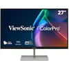 Image de ViewSonic ColorPro VP2766-2K Moniteur 27" 2K QHD, validé Pantone, Delta E<2, 100 % sRGB, 90 W USB-C, 120 Hz, moniteur créatif pour la conception graphique et le montage vidéo, ergonomique, sans