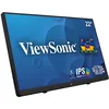 Image de ViewSonic TD2230 Moniteur à écran Tactile 22" Full HD, capacitif projeté 10 points, 200 nits, VGA, HDMI, DisplayPort, 2x USB, hauts-parleurs, design en présentoir, Noir