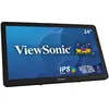 Image de ViewSonic TD2430 Moniteur à écran Tactile 24" Full HD, 10 points Touch, 200 CD/m², VGA, HDMI, DisplayPort, USB, Haut-parleurs, Noir