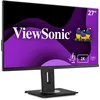 Image de ViewSonic VG2755-2K Moniteur SuperClear IPS, QHD, sans bords, 5ms, VGA, HDMI, DisplayPort, USB type C, 3x USB, hauts-parleurs, pied ergonomique