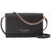 Image de Kate Spade - Pochette à bandoulière en Cuir Cameron noire - 23x16x6,5 cm OS