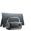 Image de ALLPOWERS 300W Générateur Solaire VOLIX P300 avec SE100 PV100W - VOLIX P300+SE100 Solar Panel 100W