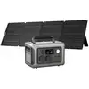Image de ALLPOWERS 600W Générateur Solaire R600 avec SE200 PV200W - R600-Noir+SE200 PV200W