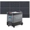 Image de ALLPOWERS R4000 V2 Station électrique portable 4000W 2880Wh - R4000 V2+ SP039 Panneau Solaire 600W