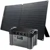 Image de ALLPOWERS S2000 Pro Station électrique portable 2400W 1451Wh - S2000 Pro SE100 Panneau Solaire 100W