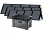 Image de ALLPOWERS 2400W Générateur Solaire S2000 Pro avec PV 200W - S2000 PRO+3PCS SP035 PV 200W