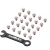 Image de Xpedo 2184011200 Lot de 5 Pinceaux Argenté 5 x 5 x 5 cm