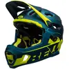 Image de Bell Casque de vélo Unisexe Super DH MIPS pour Adulte VTT Mat/Bleu Brillant/Hi-viz, S | 52-56 cm