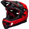Image de BELL Super DH MIPS Casque de vélo Unisexe, Rouge/Noir Mat, S | 52-56cm