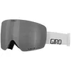 Image de Giro Contour Adult Snow Goggle - White Wordmark Strap with Vivid Onyx/Vivid Infrared Lenses