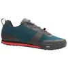 Image de Giro 44 Chaussures Tracker FASTLACE HBR BL/BT RD Taille 22 Unisex-Adult, Matte Harbor Blue