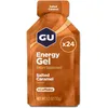 Image de GU ENERGY GEL - Caramel Salé - Boîte de 24 gels - Gel énergétique - Sodium - BCAA - Idéal pendant l'effort 100Kcal