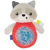 Image de Infantino - Doudou sensoriel raton laveur - Peluche pour bébé - Exploration sensorielle - Motricité fine - Jouet facile à tenir - Dès 0 mois