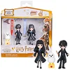 Image de SpinMaster HARRY POTTER - PACK AMITIÉ MAGICAL MINIS HARRY & CHO WIZARDING WORLD - Coffret Amitié 2 Figurines Poupées Articulées Harry et Cho 8 cm Avec Accessoires - 6061832 - Jouet Enfant 5 ans et +