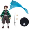 Image de McFarlane Toys, Demon Slayer Tanjiro Figurine d'action de 17,8 cm, Netflix Demon Slayer Anime Series Figurine de Collection avec Base de Collection   À partir de 12 Ans