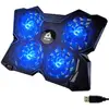 Image de KLIM Wind - Refroidisseur Ordinateur Portable - Plus de 500 000 unités vendues + Nouveau Version + Le Plus Puissant + 4 Ventilateurs Silencieux + Refroidisseur PC Portable PS5, PS4 Xbox - Bleu