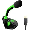 Image de KLIM Voice Microphone à Pied USB pour Ordinateur - Micro de Bureau Professionnel - Microphone de Gamer PC PS4 - Nouvelle Version - Vert