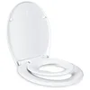 Image de TODOT Abattant WC Familial, Lunette de Toilette avec Siège Enfant Magnétique, Frein de Chute et Charnière Réglable, Abattant WC en Polyéthylène pour Adultes et Enfants