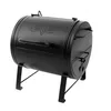 Image de Char-Griller E82424 Barbecue à charbon portable et fumoir latéral pour barbecue et fumoir   250 cm² Espace de cuisson, poêle à cendres EasyDump, double amortisseurs réglables, noir