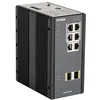 Image de D-Link DIS 300G 8PSW Géré L2 Gigabit Ethernet (10/100/1000) Connexion Ethernet, supportant l'alimentation Via ce Port (PoE) Noir