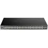 Image de D-Link DGS-1250-52X Switch Smart+ 48-Port Gigabit + 4x 10G SFP+ Idéal pour Entreprise Administration et Réseaux Gérés