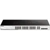 Image de D-Link DGS-1210-28/E Switch Smart+ 24 Ports Gigabit + 4 Ports Combo 1000BaseT/SFP - Cordon d'alimentation UE Uniquement