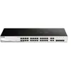 Image de D-Link Web Smart DGS-1210-28 - Commutateur - Géré - 24 x 10/100/1000 + 4 x Gigabit SFP - de bureau, Montable sur rack en occasion ou reconditionné