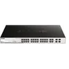 Image de D-Link Web Smart DGS-1210-28P - Commutateur - C3 - Géré - 24 x 10/100/1000 (PoE) + 4 x Gigabit SFP - de bureau, Montable sur rack - PoE (193 W) en occasion ou reconditionné